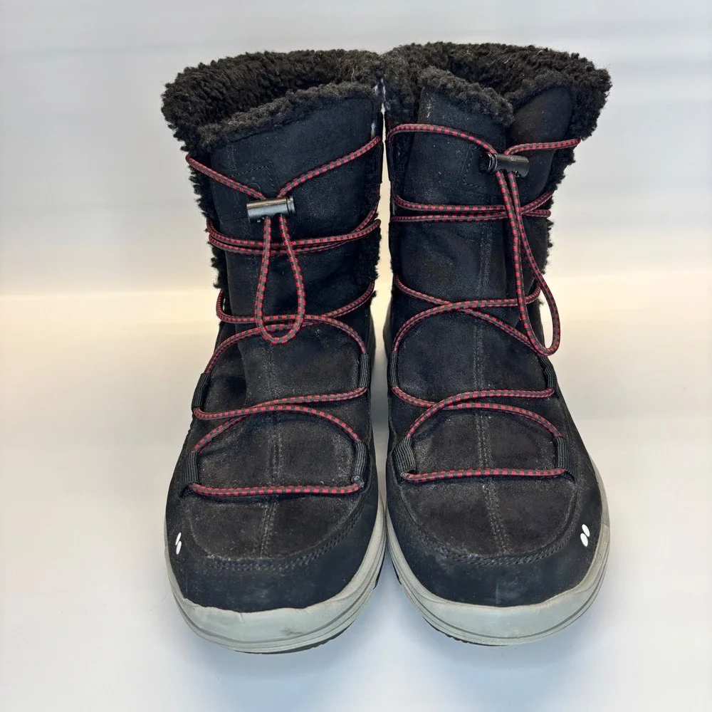 Ryka Alyssa Black Waterproof Winter Snow Boots Womens‎ Size 8M